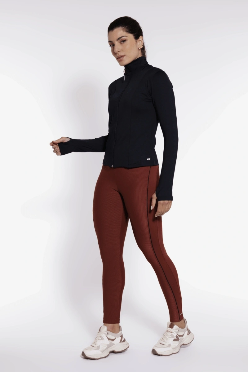 Trilha Verão - Power Yoga Power Rib Leggings - Power Rib 196.i