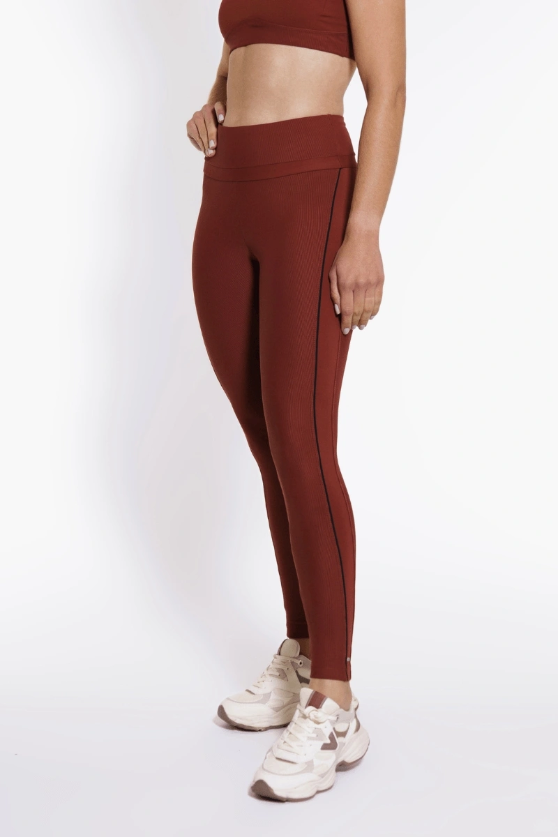 Trilha Verão - Power Yoga Power Rib Leggings - Power Rib 196.i