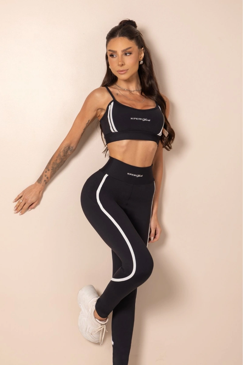 Hipkini - Legging Fitness ClubHouse Preta - 33331936