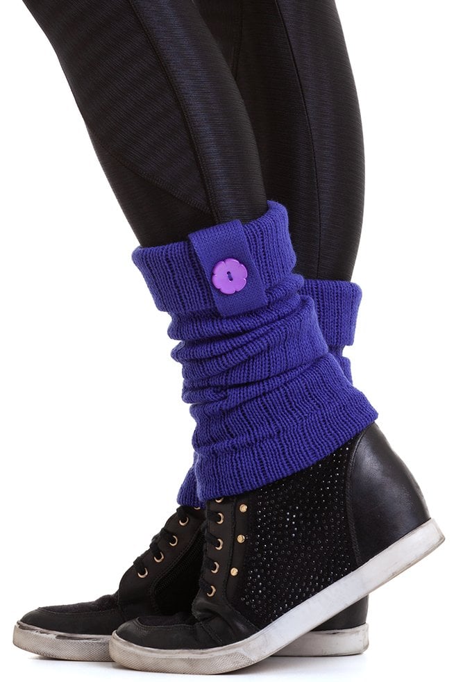 Garotafit - Polaina de Lã Roxo - POL01S
