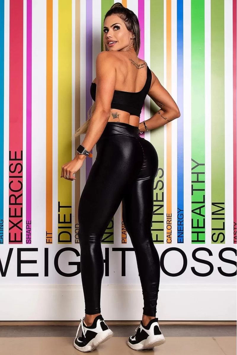 Canoan - Pants Legging Move Scrunch Black Booty - 11021