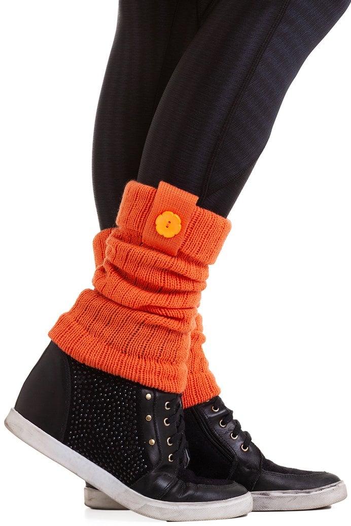Garotafit - Polaina de Lã Laranja - POL01Q
