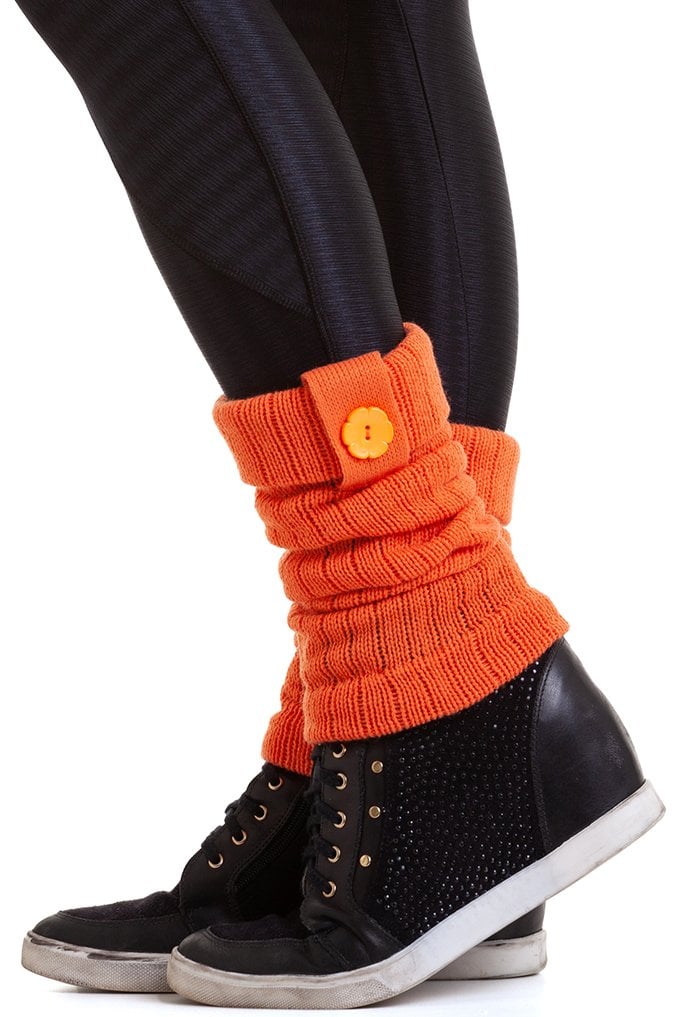 Garotafit - Polaina de Lã Laranja - POL01Q