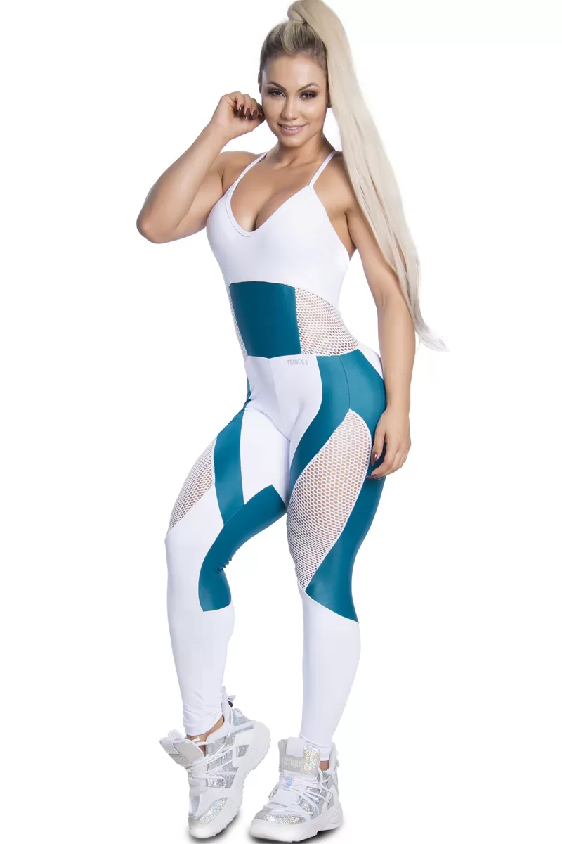 Trincks - Macacão Fit Train Branco - 115144