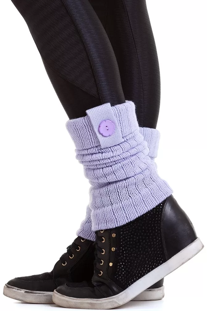 Garotafit - Fitness Gaiter of Lilac Wool - POL01C