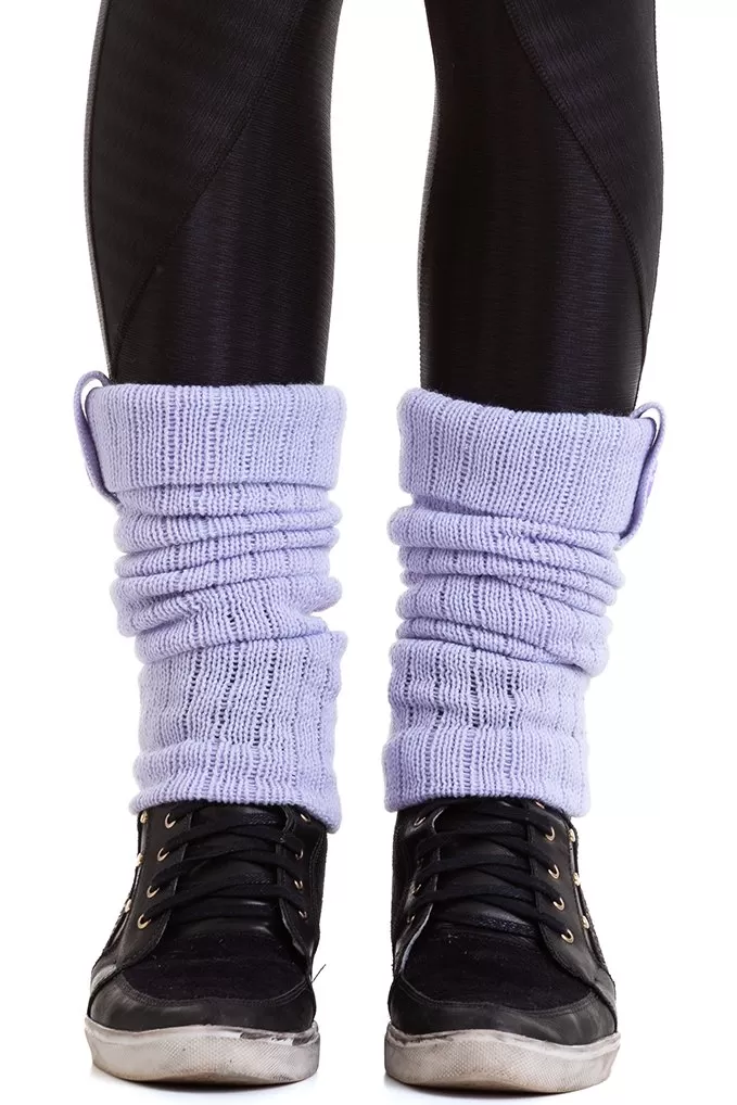 Garotafit - Fitness Gaiter of Lilac Wool - POL01C