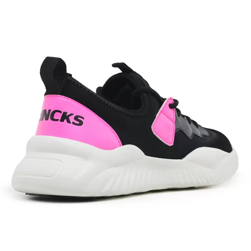 Trincks Calçados - Tênis Trincks FitGym Preto e Pink - T5PP148