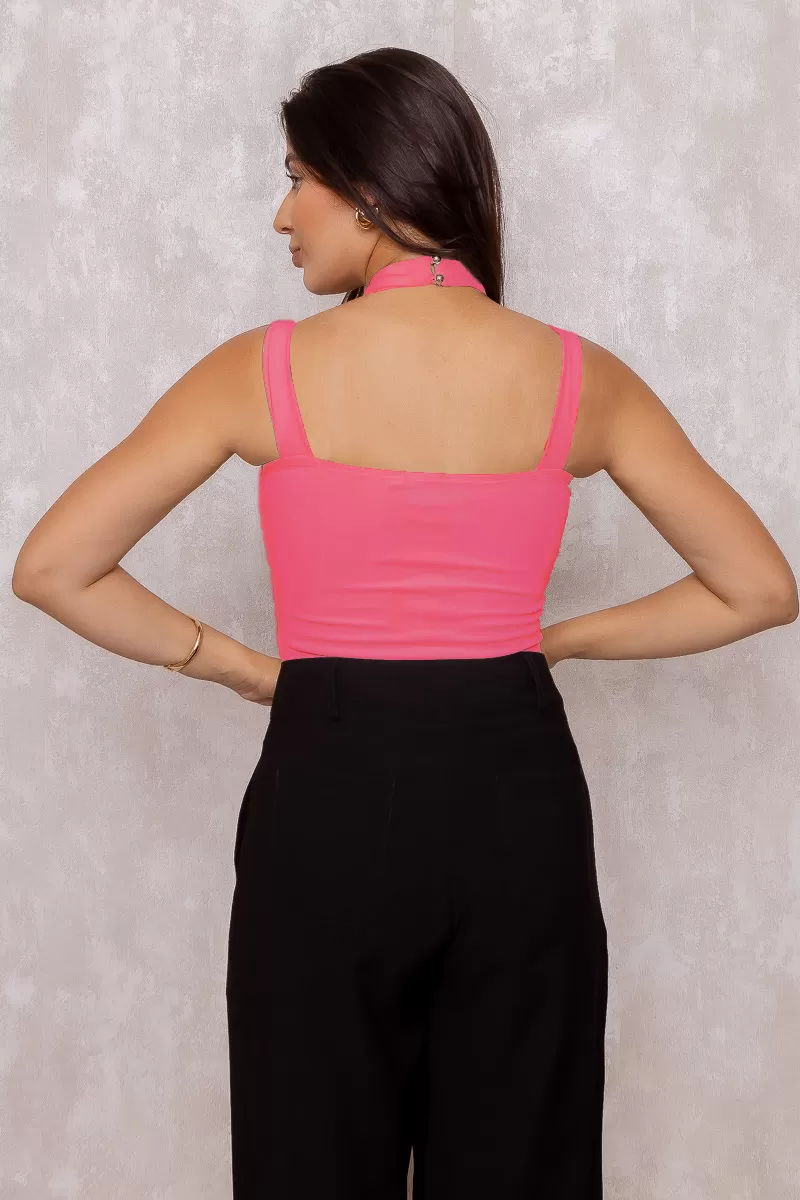 Limone - Body Limone gola alta Rosa 206-139 - 10006714