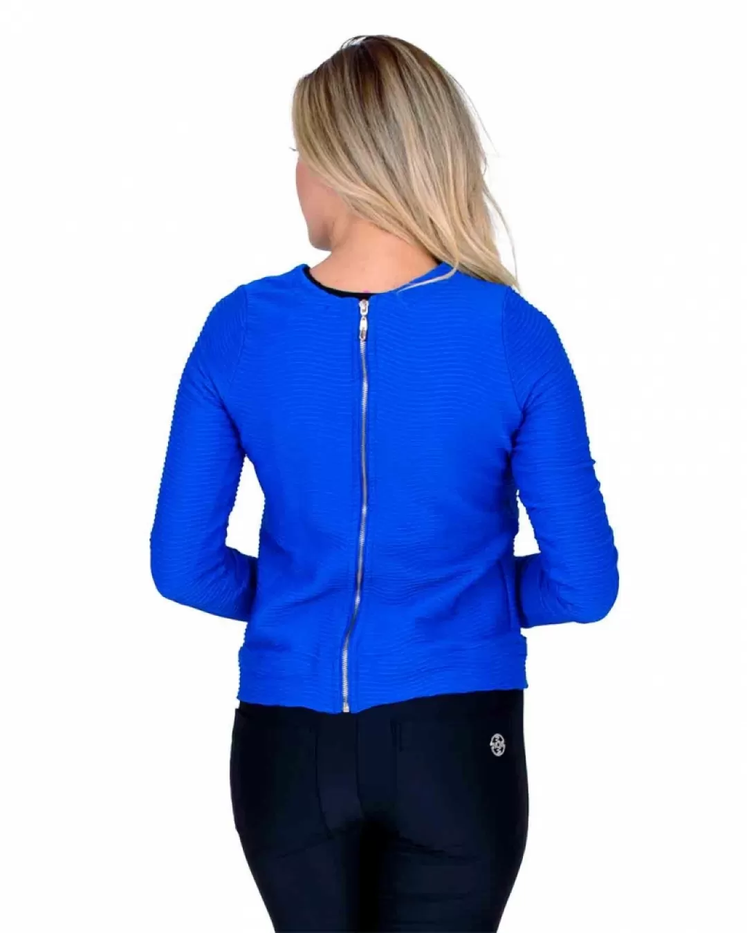 Miss Misses - Casaco Miss Misses Manga Longa Azul - 10007503