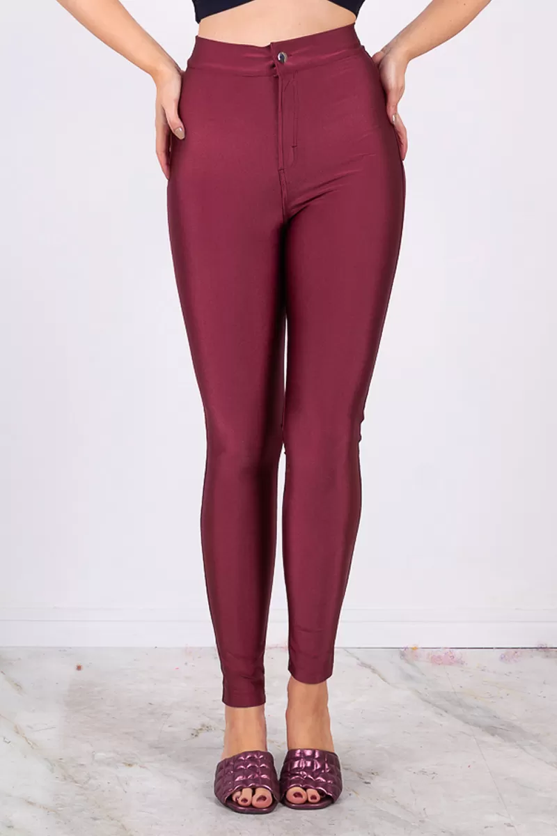 Miss Misses - Calça Miss Misses legging com bolso Bordo - 10007088