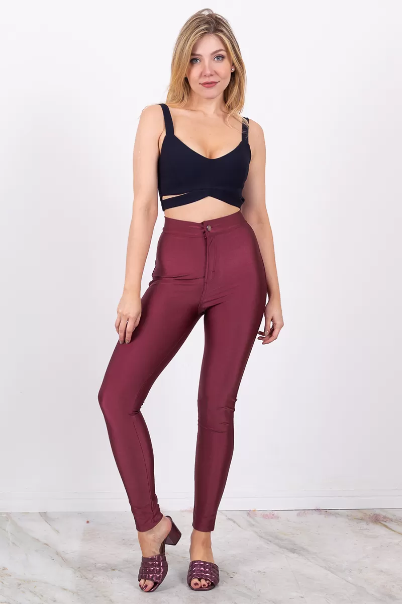 Miss Misses - Calça Miss Misses legging com bolso Bordo - 10007088