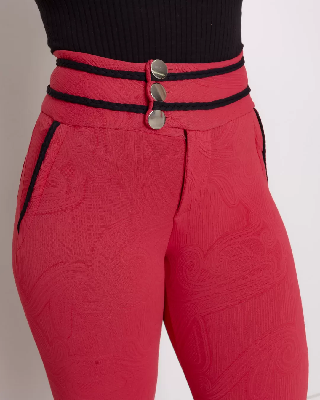 Limone - Calça Limone com relevo Bordo - 10007035