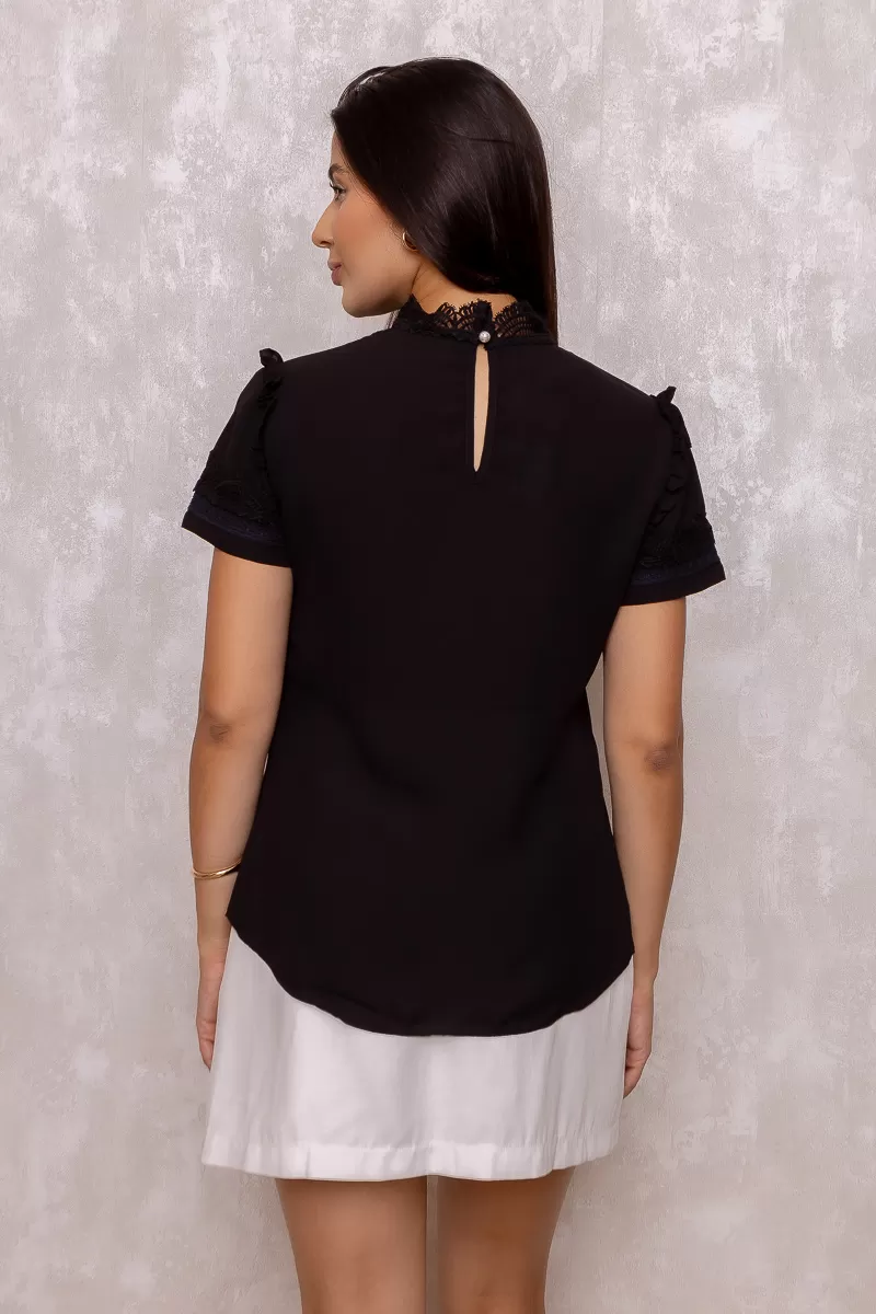 Karmani - Karmani shirt detail gripir Black - 10007727