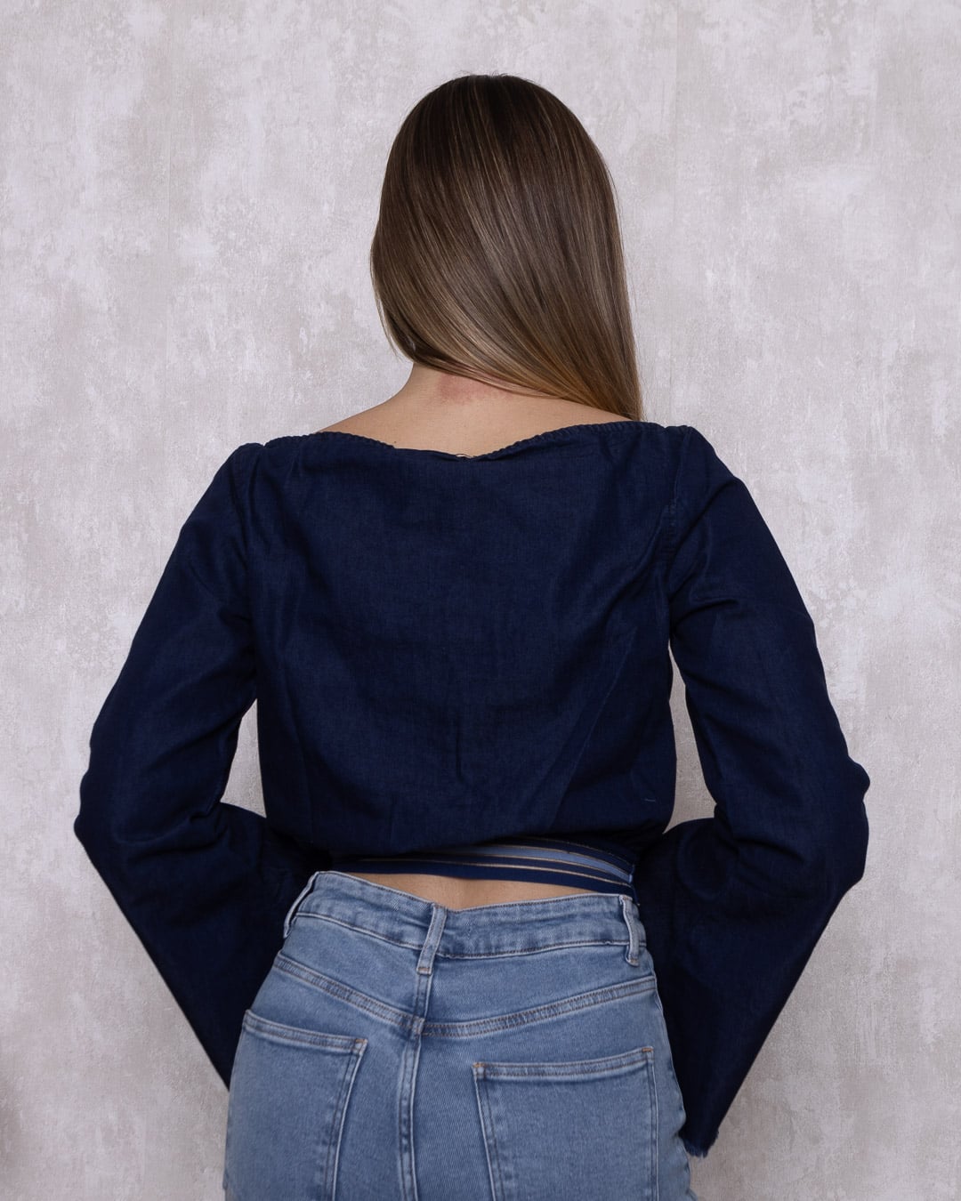 Lady Rock - Cropped Lady Rock elastic waist Dark Blue - 10007750