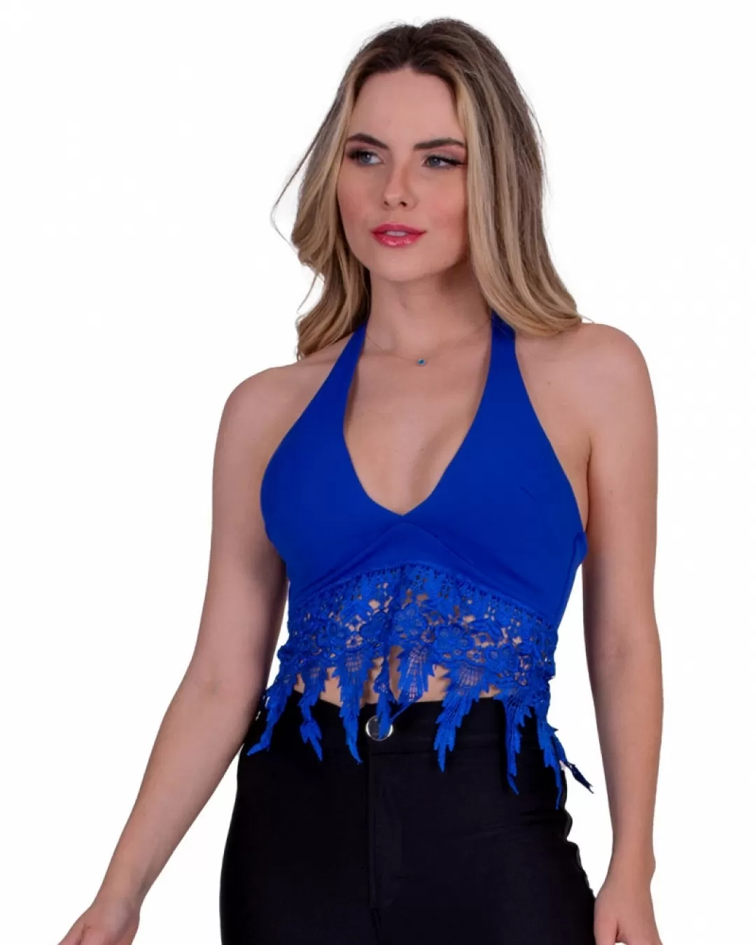 Limone - Cropped Limone with gripir Blue 02-280 - 10009131