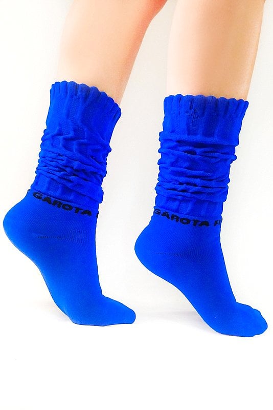 Garotafit - Blue Bic Socks - MEIA05G