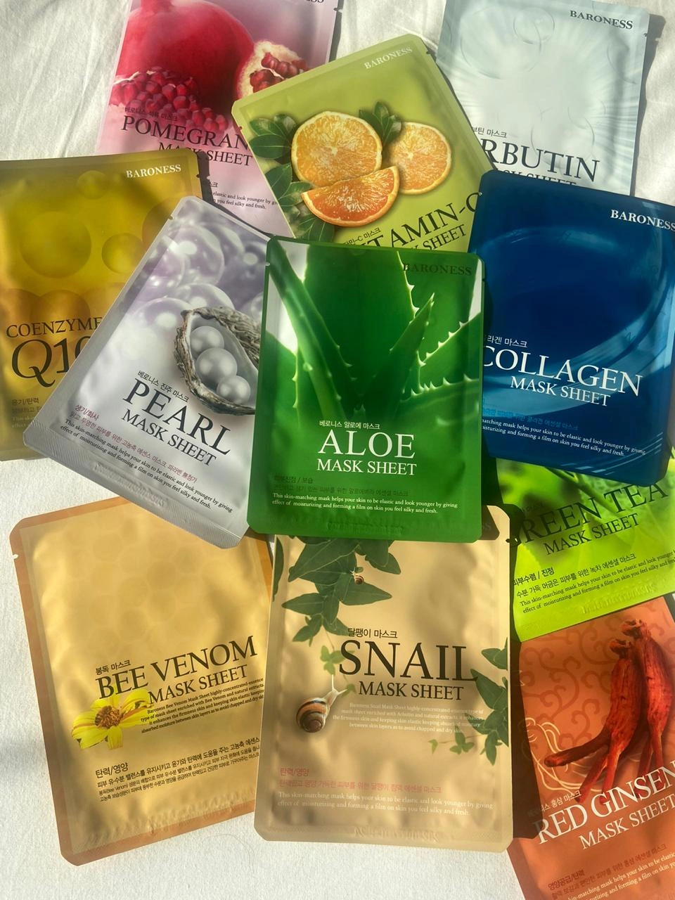  - Korean Royal Jelly Moisturizing Facial Mask Kpop Beauty - 10011489
