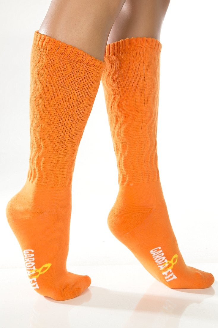 Garotafit - Orange socks - MEIA01B