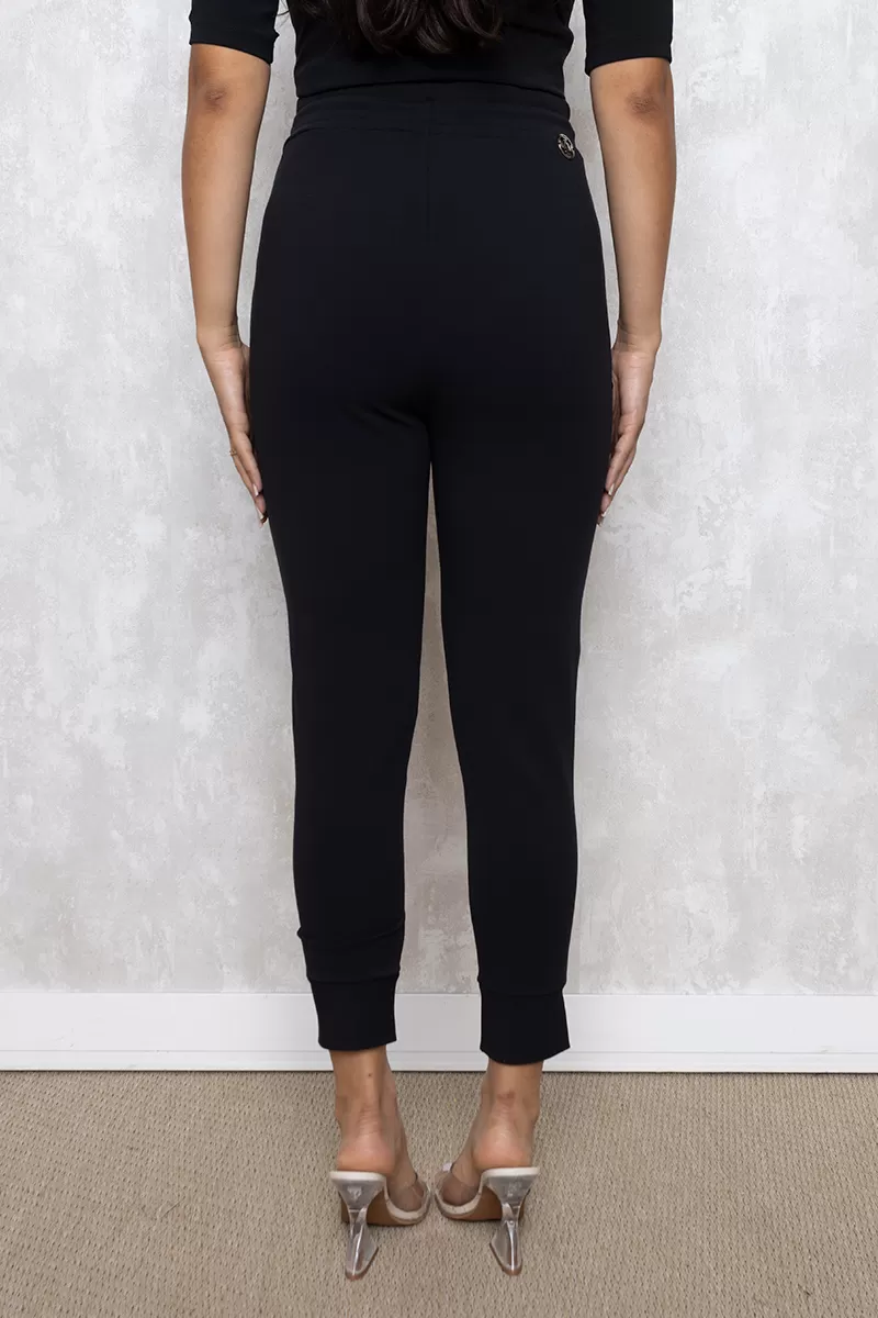 Miss Misses - Miss Misses Pants with Detail in Black and Brown Pockets - 80137001