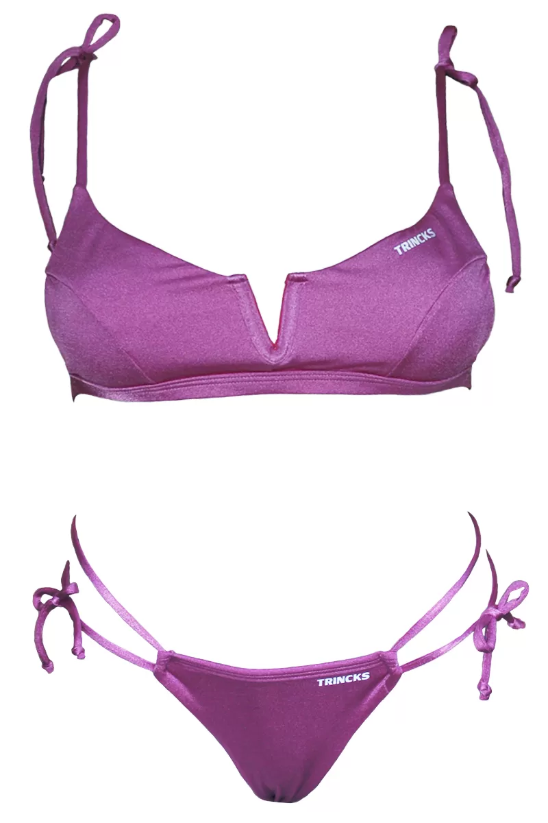 Trincks Beachwear - Biquini Trincks Aro V Uva - BQ106