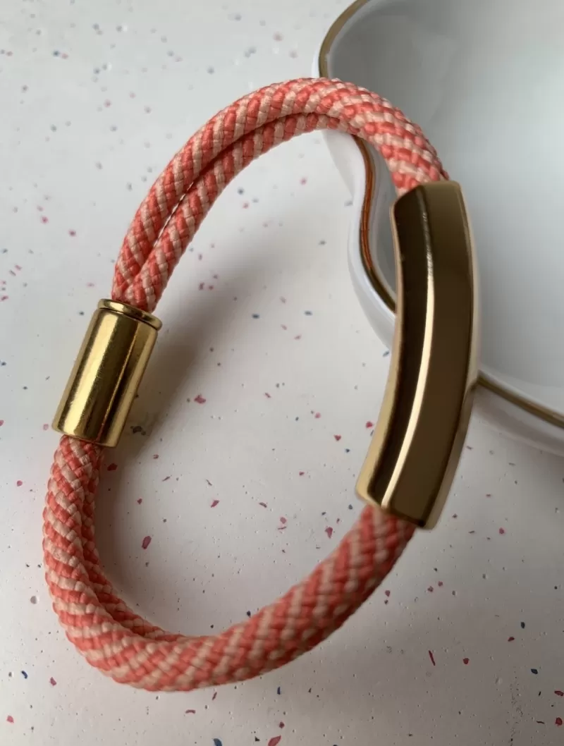 Mikabe - Pulseira Cordão Coral - MK709