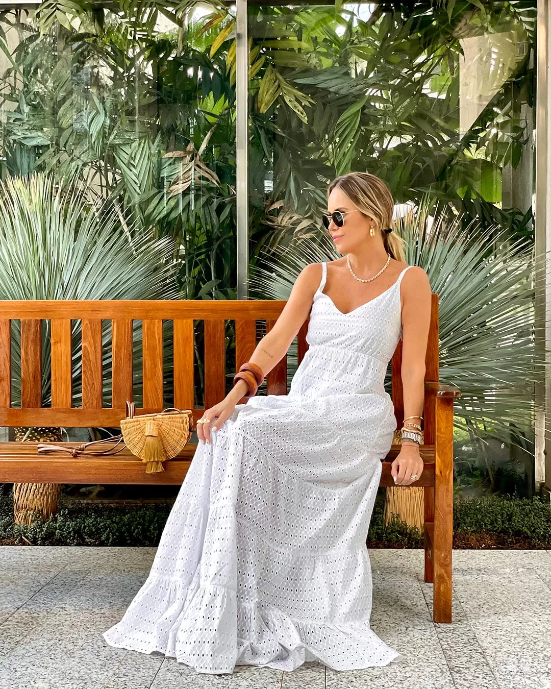 Innocence - Vestido Innocence Longo Laise Offwhite - 50696OFF