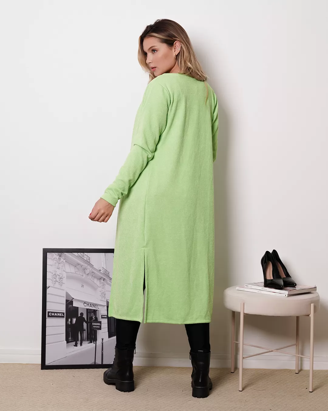 My Life - Conjunto My Life Cropped e Blusa Verde - 413VERD