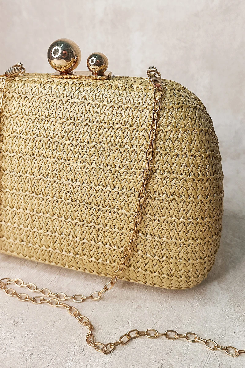 Bauarte - Bolsa Bauarte Palha Bege - 04568972244BEG