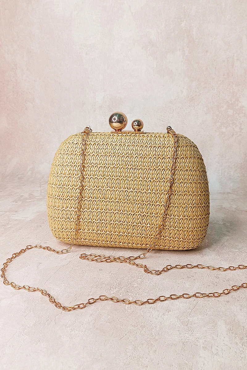 Bauarte - Bolsa Bauarte Palha Bege - 04568972244BEG