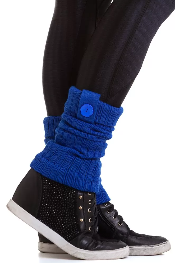 Garotafit - Fitness Gaiter Blue Wool - POL01P